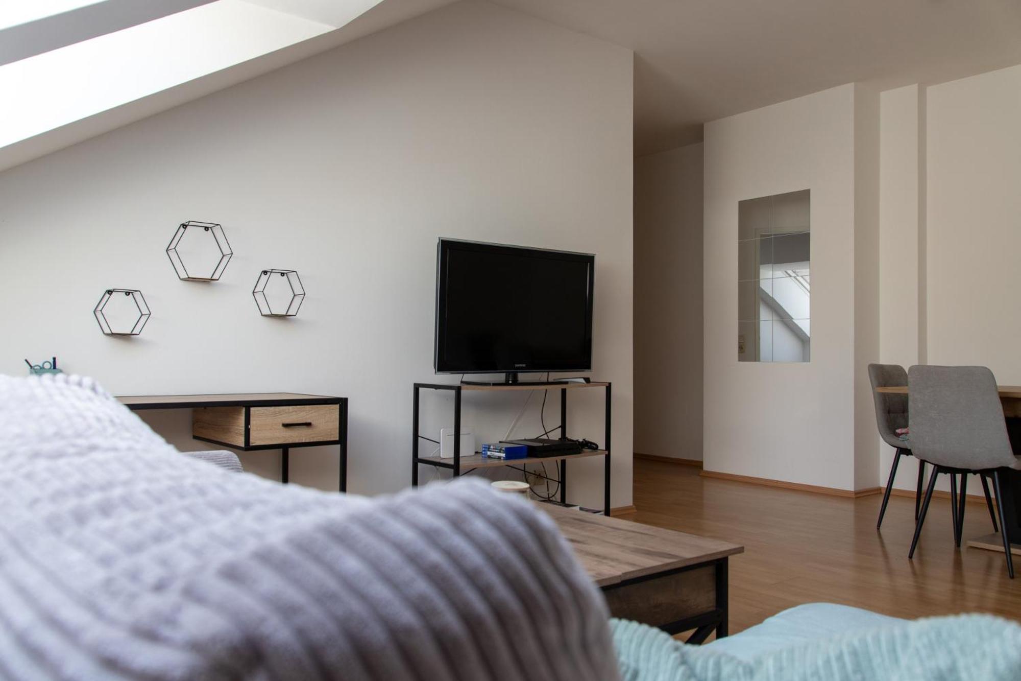 Schoene Mit Parkplatz Im Zentrum Von Apartamento